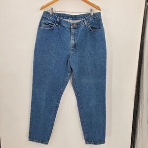 ♤♤ Vintage Lee Jeans Tapered Leg Jeans Size 18W